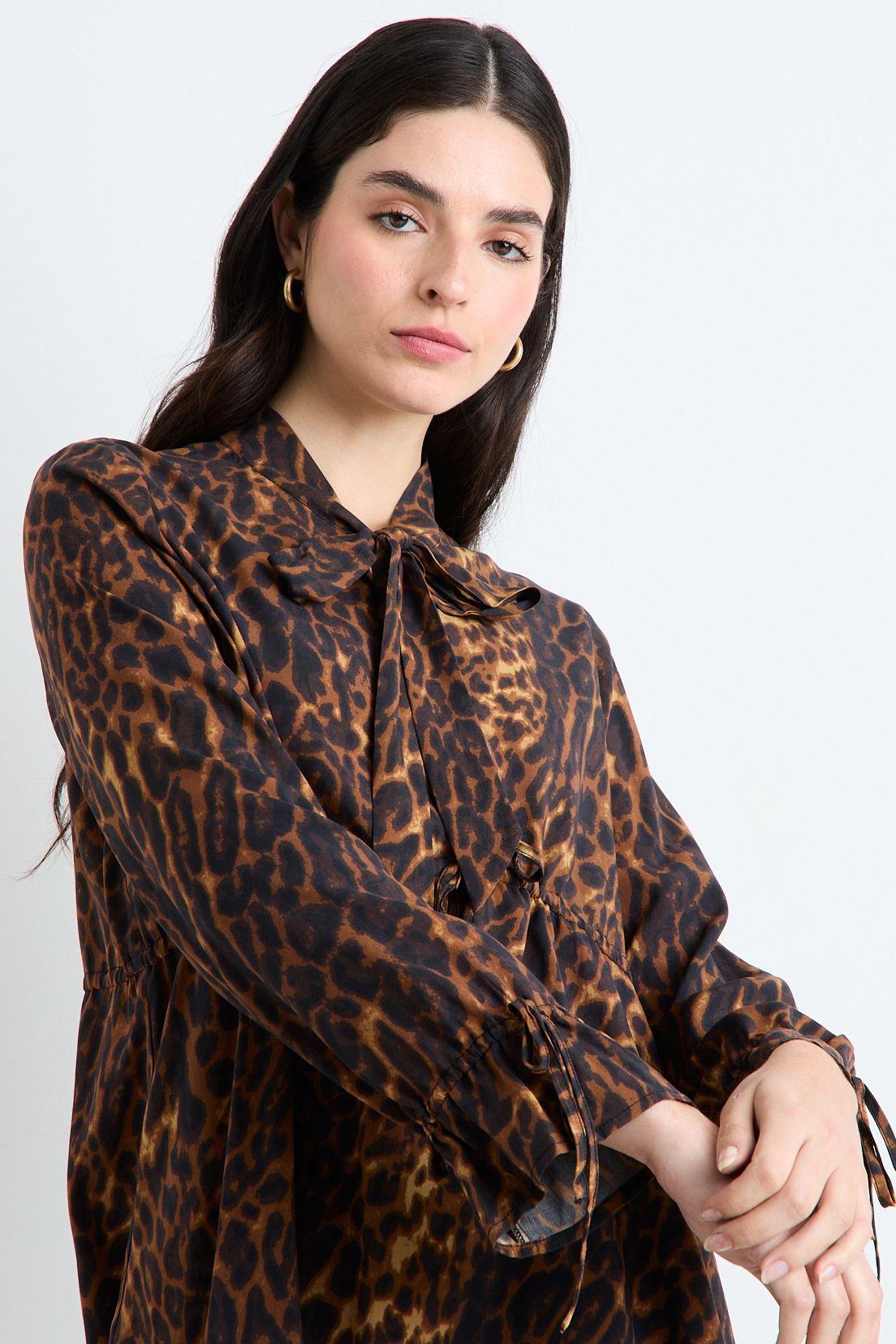 Blusas Manga Larga Café Ash 14107225050109-1