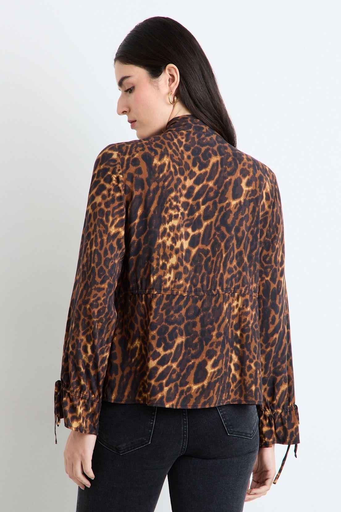 Blusas Manga Larga Café Ash 14107225050109-2