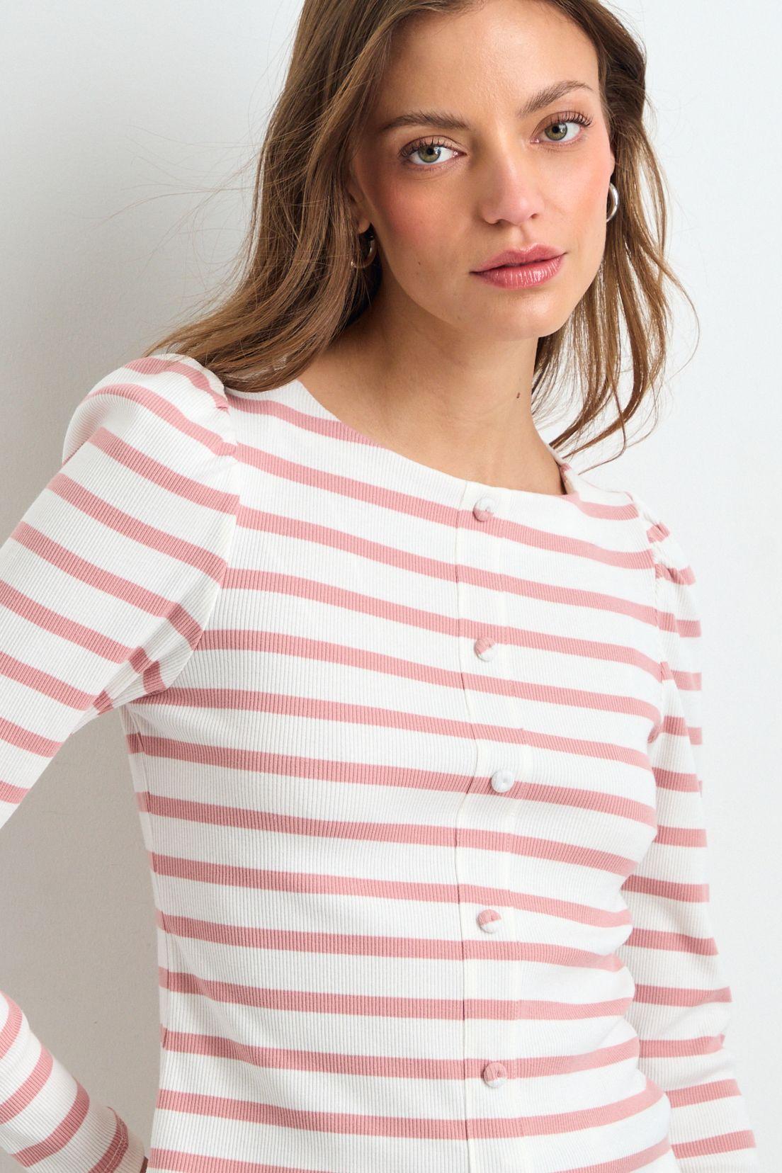 Polera Manga Larga Rosa iO 14320225052123-1