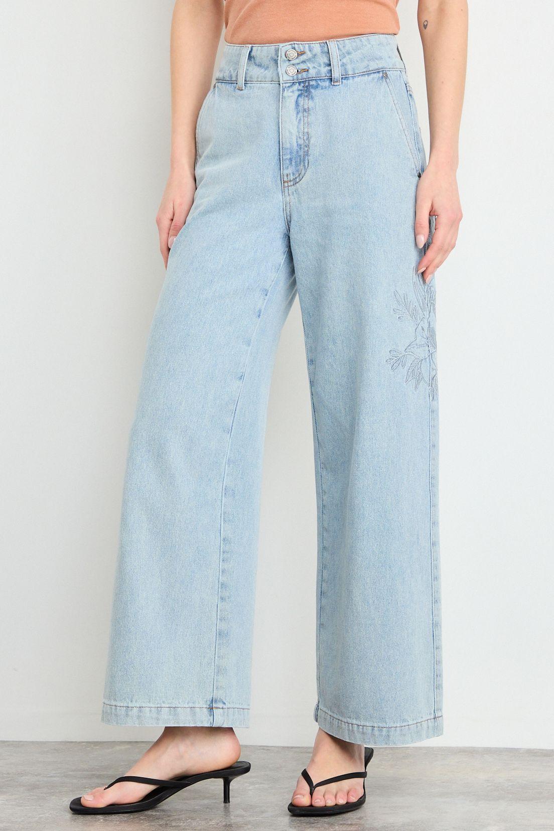 Jeans Liso Celeste iO 11320225015110-1