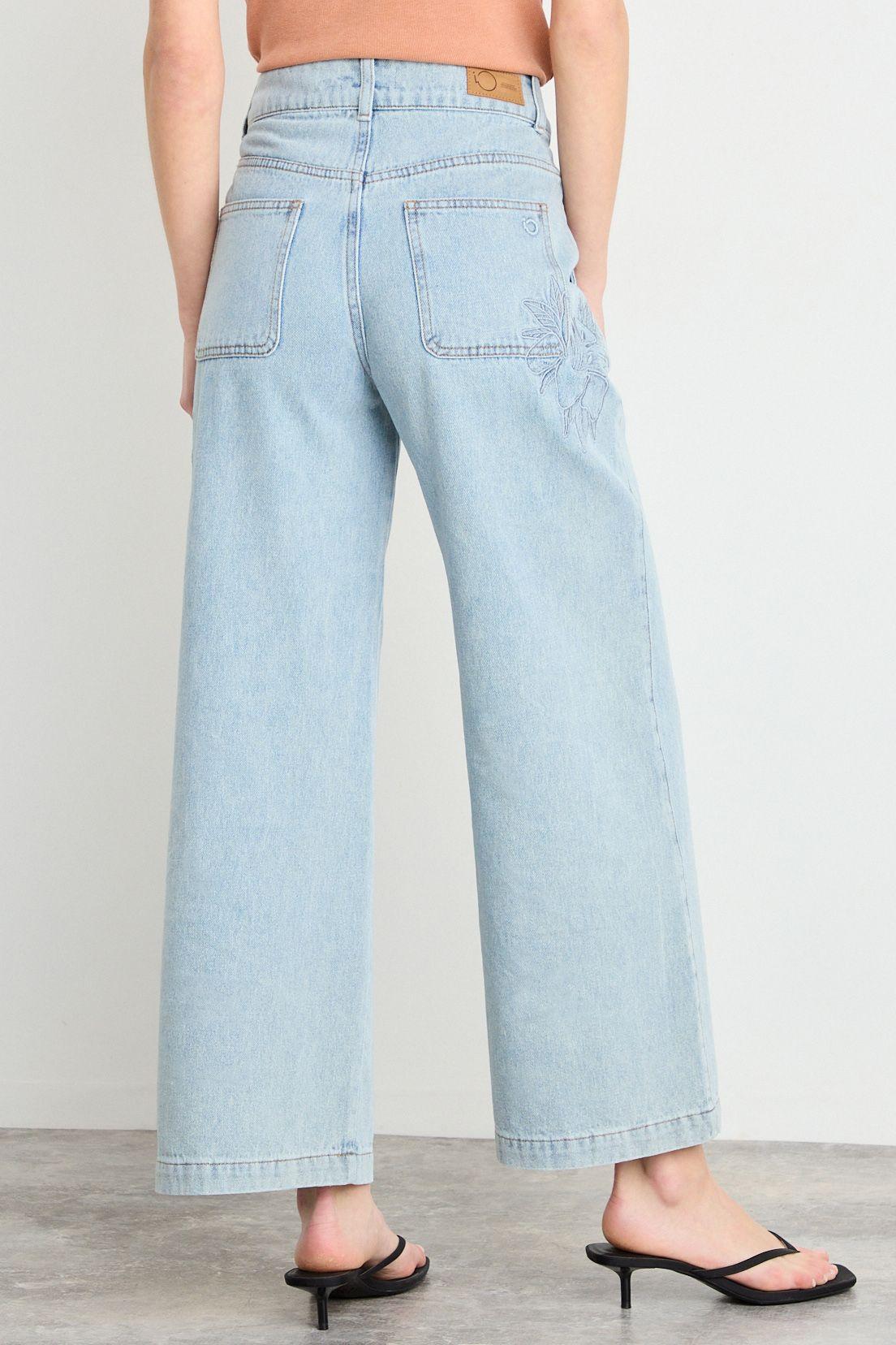 Jeans Liso Celeste iO 11320225015110-3