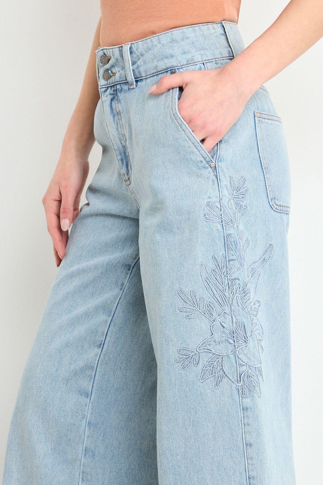 Jeans Liso Celeste iO 11320225015110-2