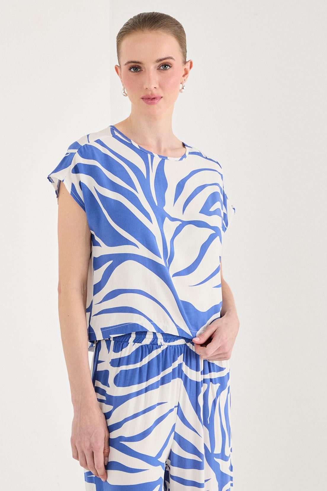 Blusa Fantasia Azul 14104224019104-0