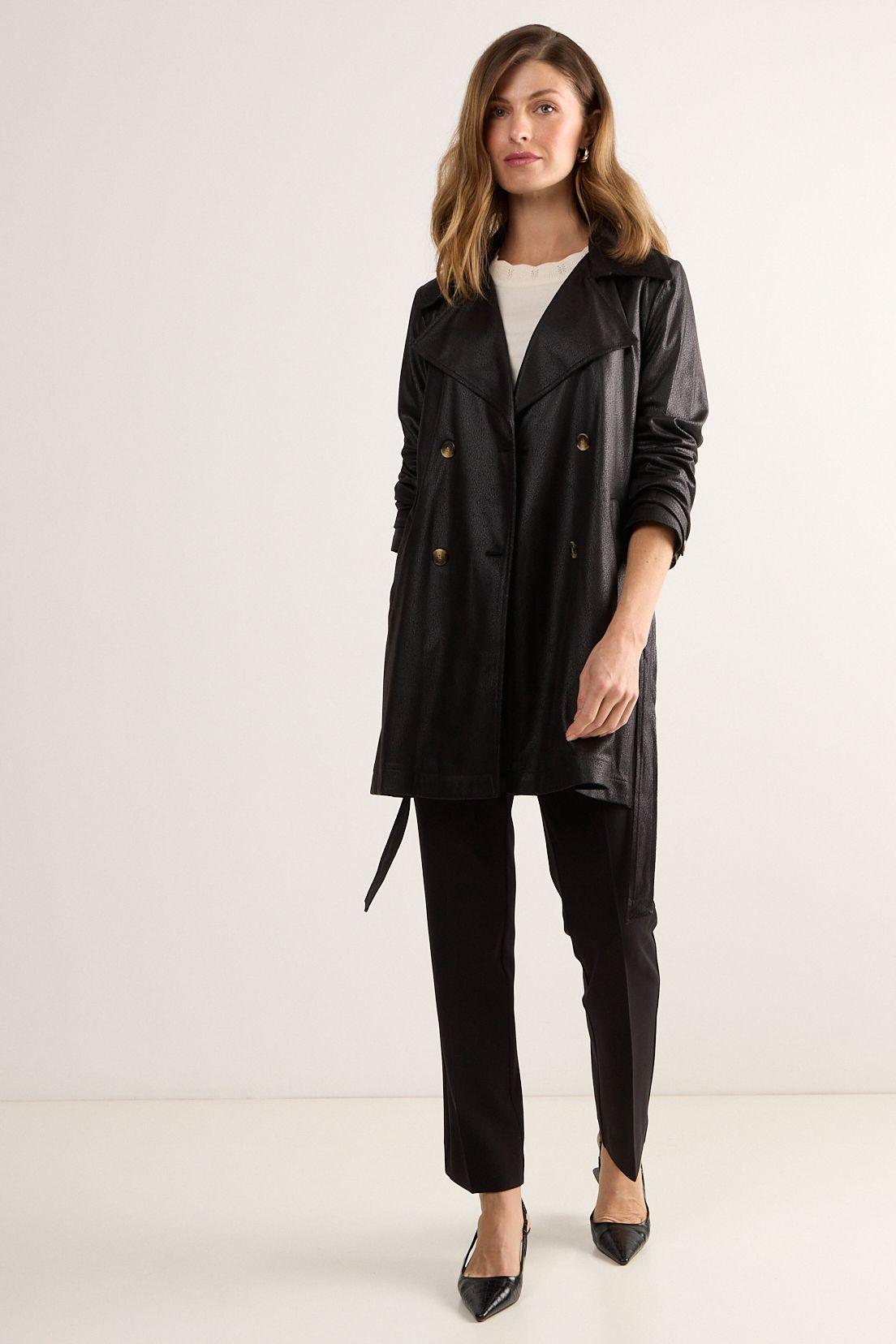 Trench Liso Negro 17404125002102-4