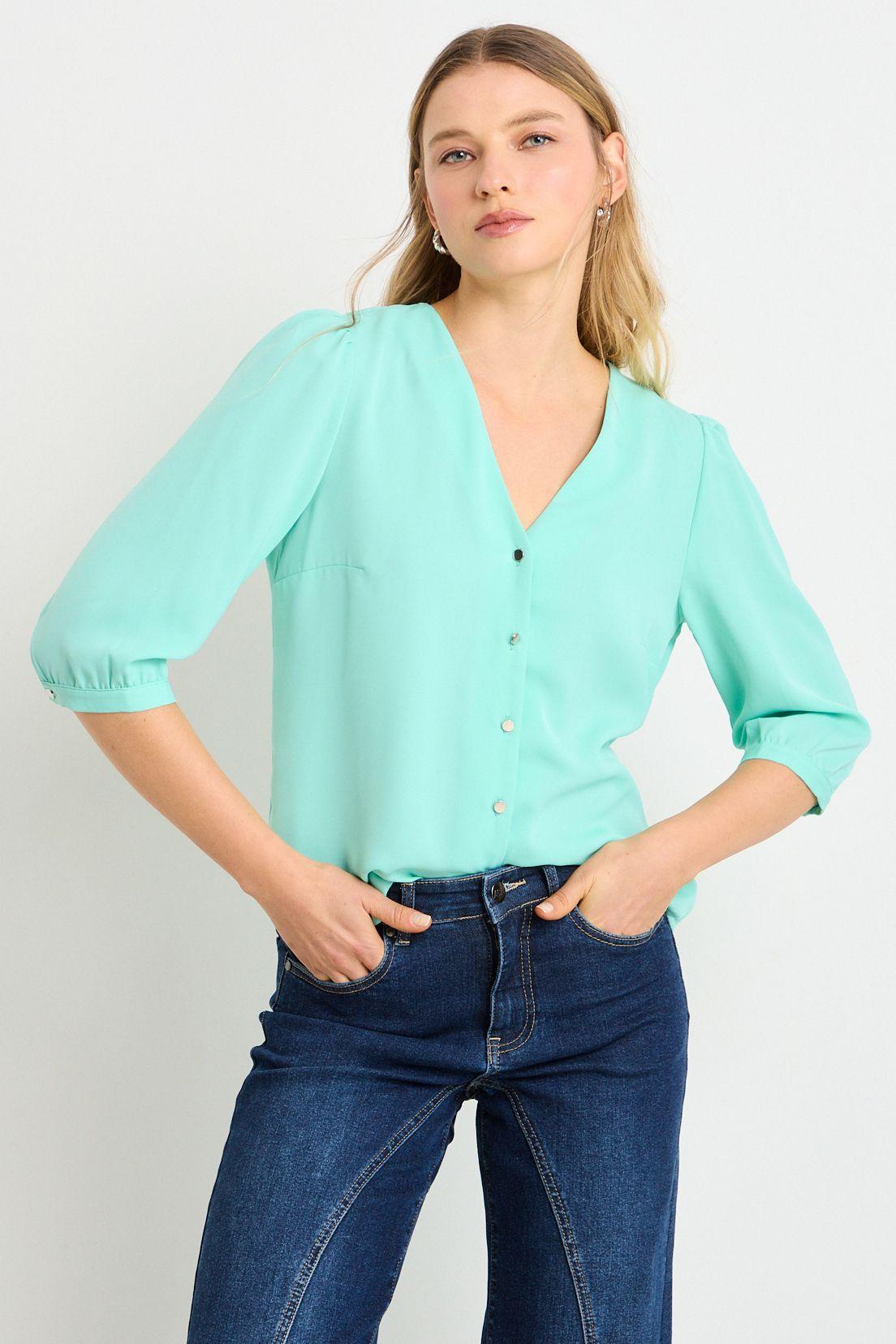 Blusas Verde Ash 14004225702217-1