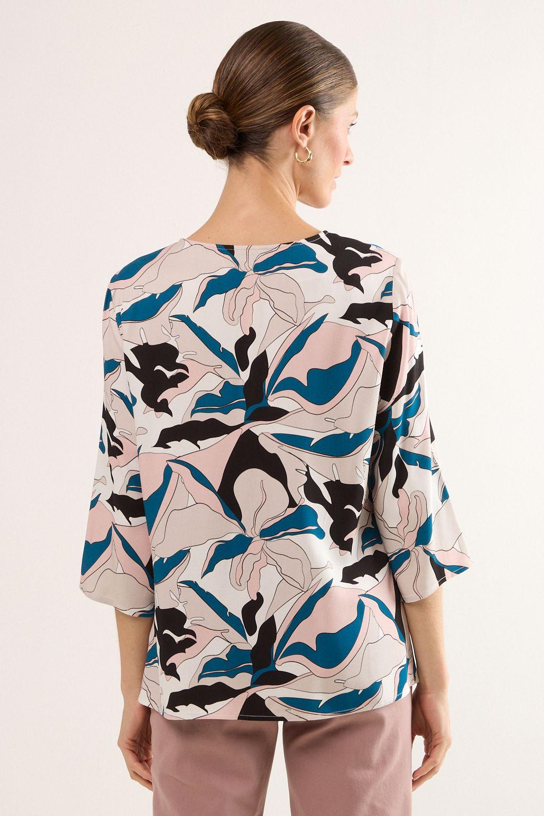 Blusas Manga Larga Crudo Ma Griffe 14102225003105-3