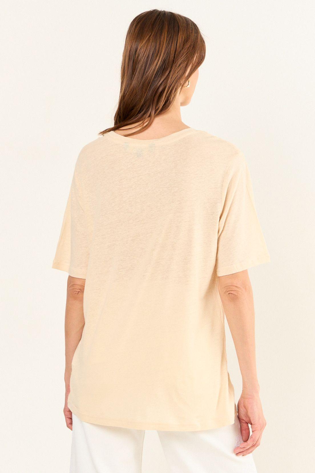 Polera Estampada Beige Ma Griffe 14604225082106-2