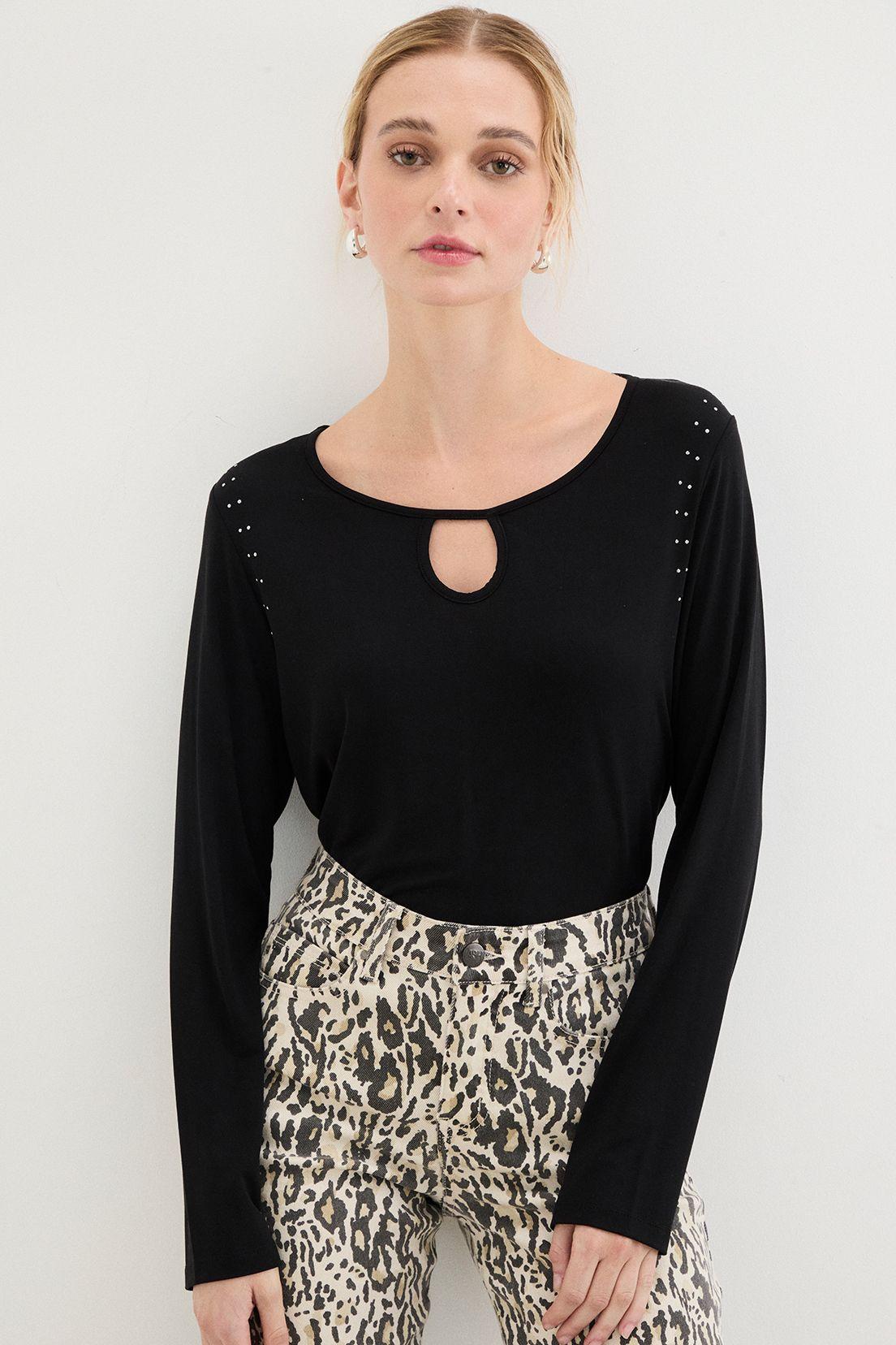 Polera Lisa Negro 14204125004102-0