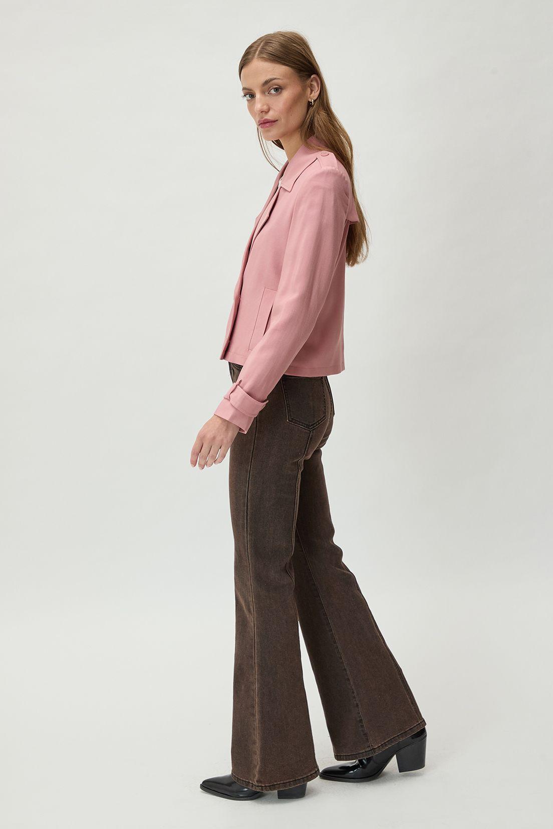 Trench Liso Rosa 17404125001123-3