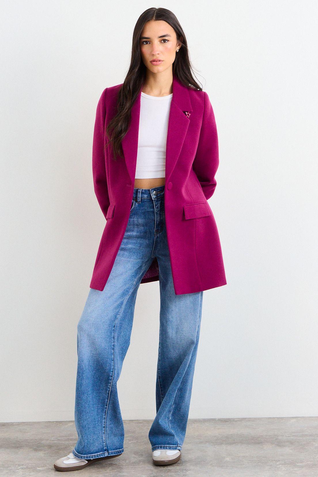 Chaqueton Liso Burdeos iO 17220126001112-4