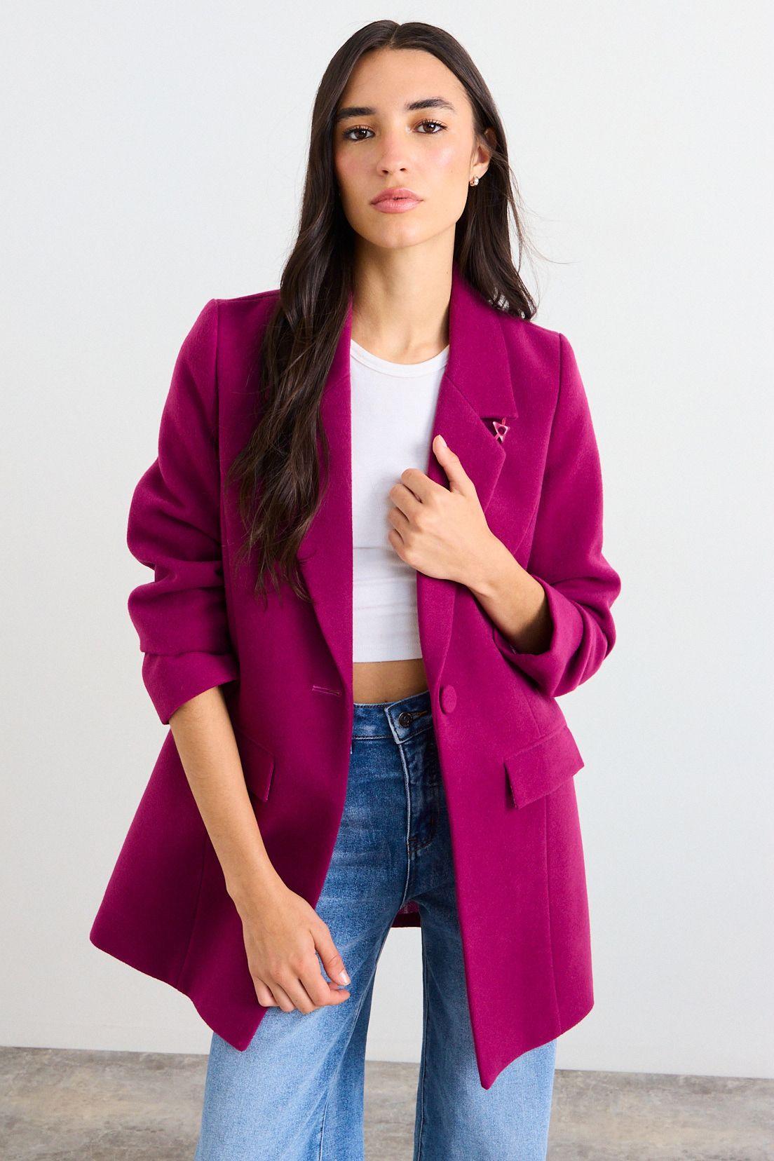 Chaqueton Liso Burdeos iO 17220126001112-0