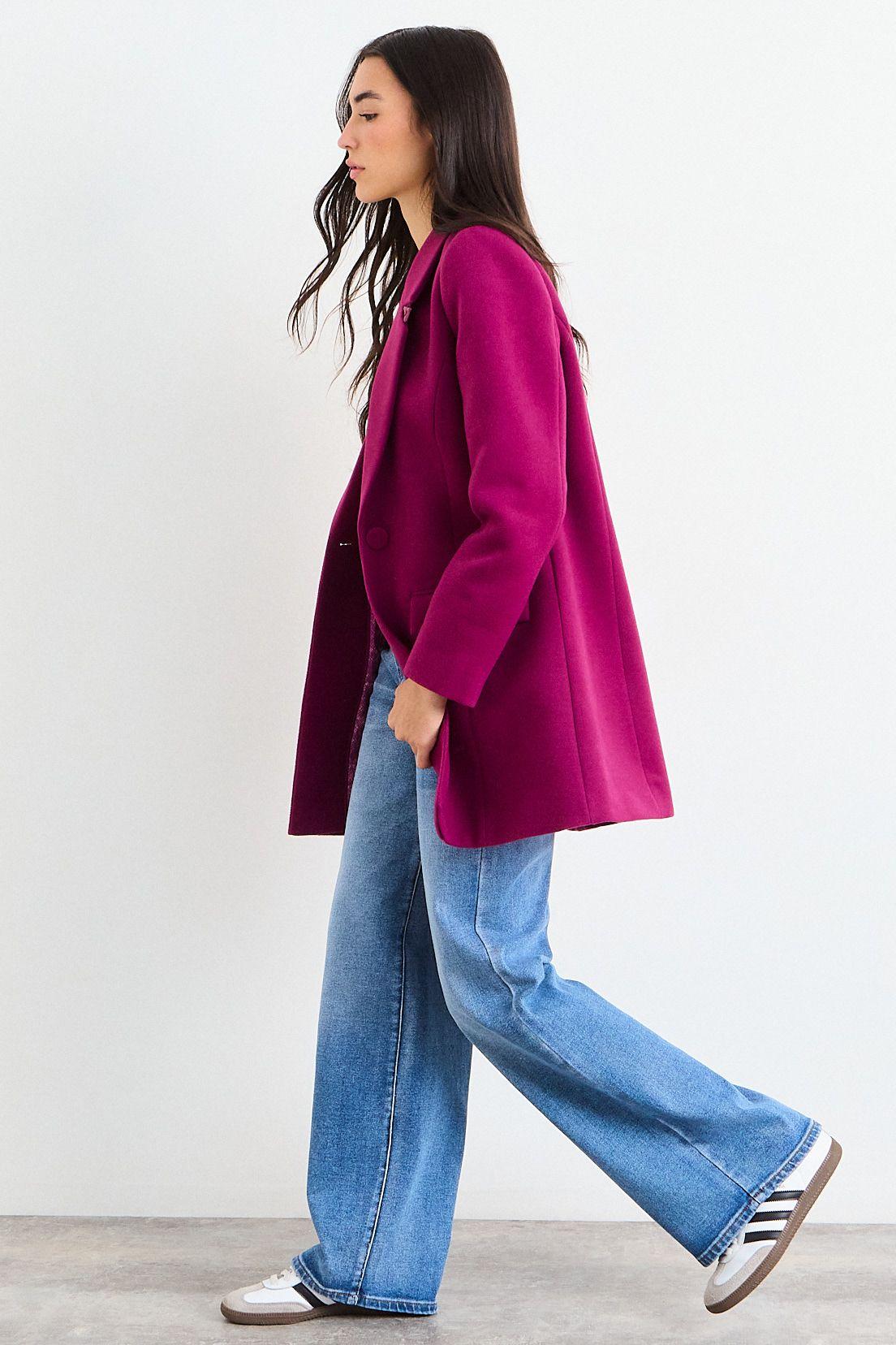 Chaqueton Liso Burdeos iO 17220126001112-3