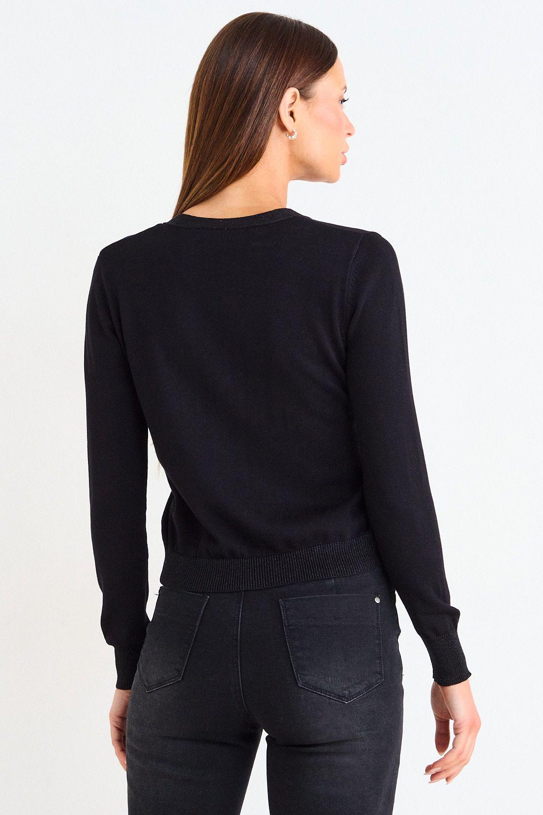 Chaleco Polera Tejida Negro Ash 18207126055102-2