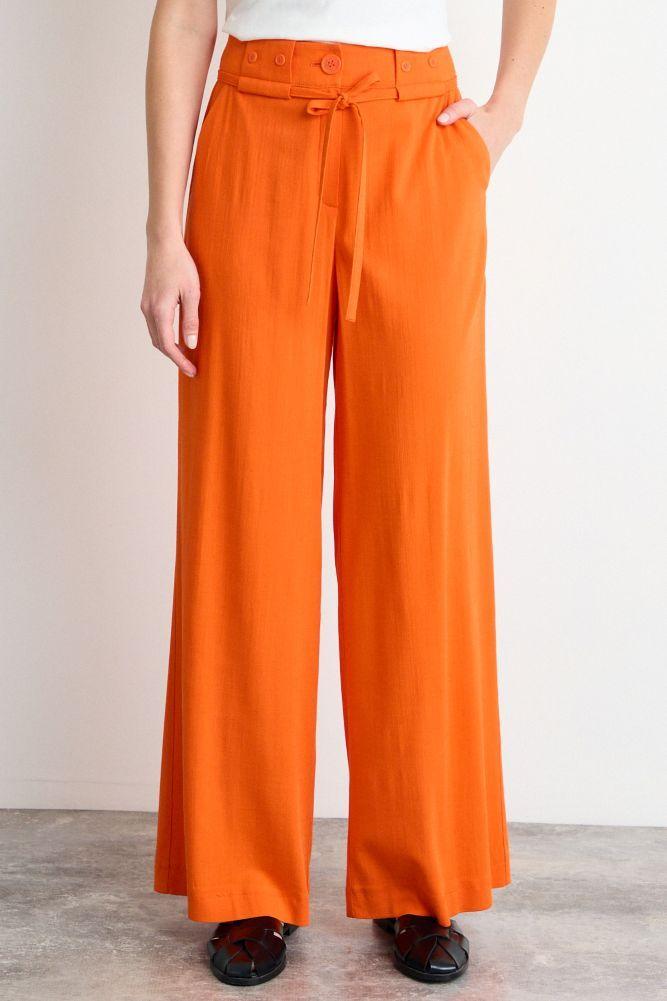 Pantalon Liso Naranjo iO 11020225023114-1