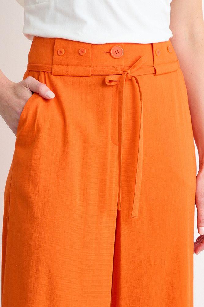 Pantalon Liso Naranjo iO 11020225023114-2