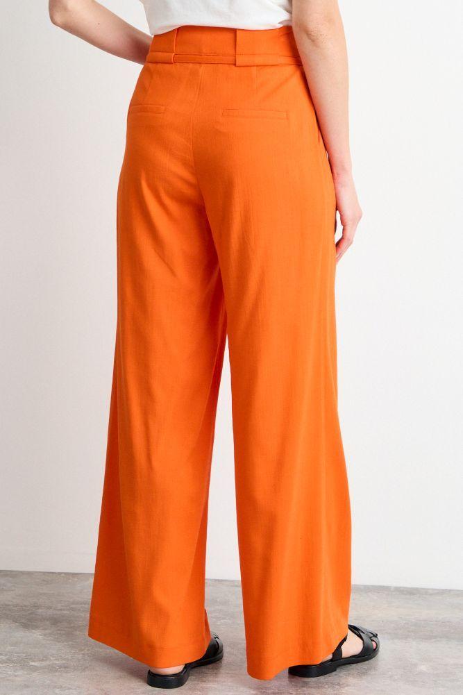 Pantalon Liso Naranjo iO 11020225023114-3