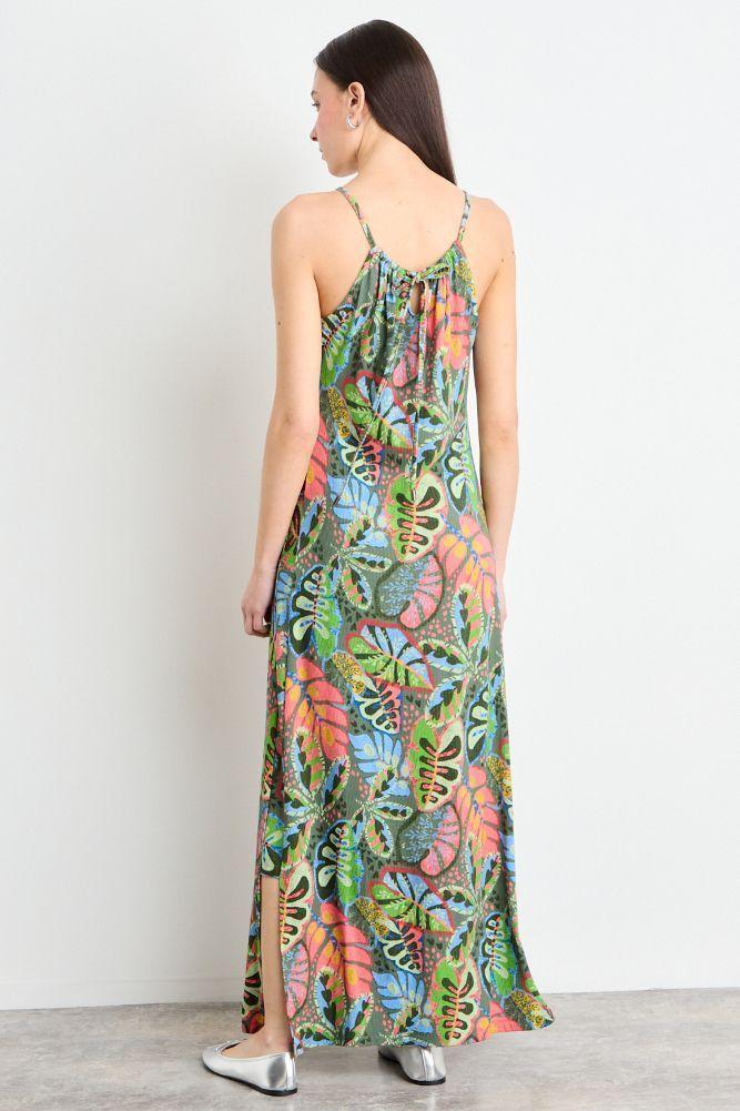 Vestido Largo Verde Oliva iO 13520225050107-4