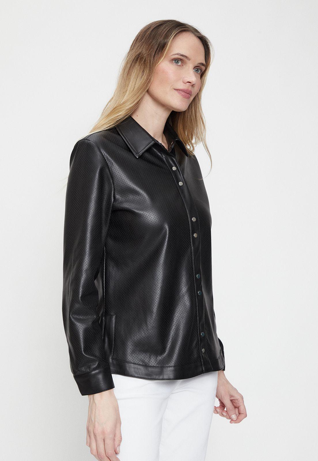 Casaca Lisa Negro Ma Griffe 17502224056102-3