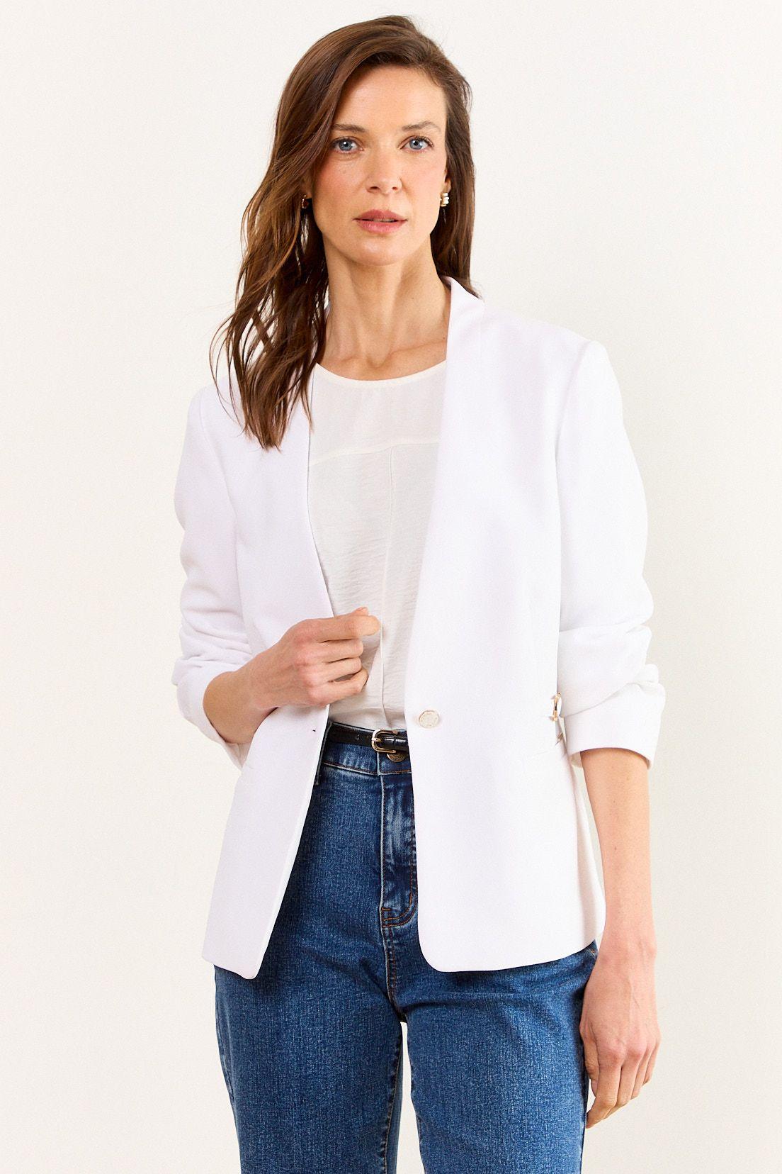 Blazer Blanco Ma Griffe 16002226058101-0