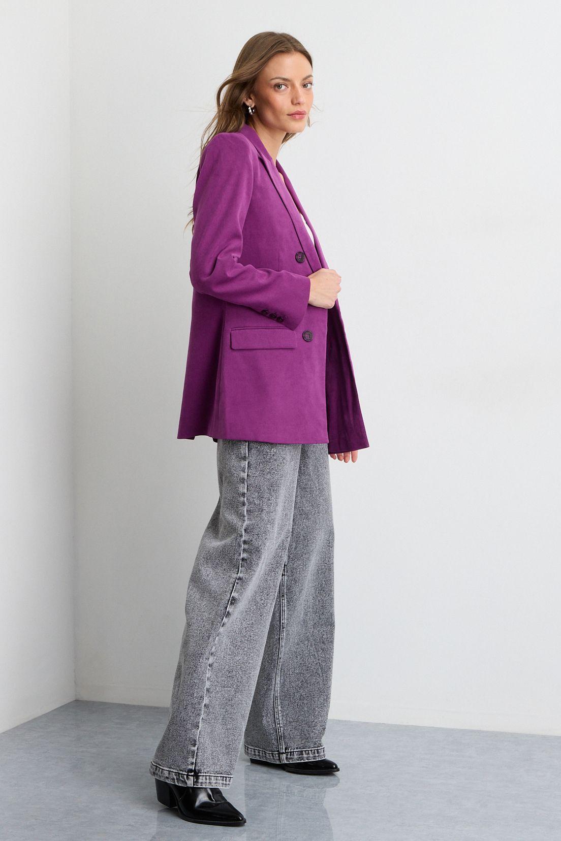 Blazer Liso Morado 16020125064121-2