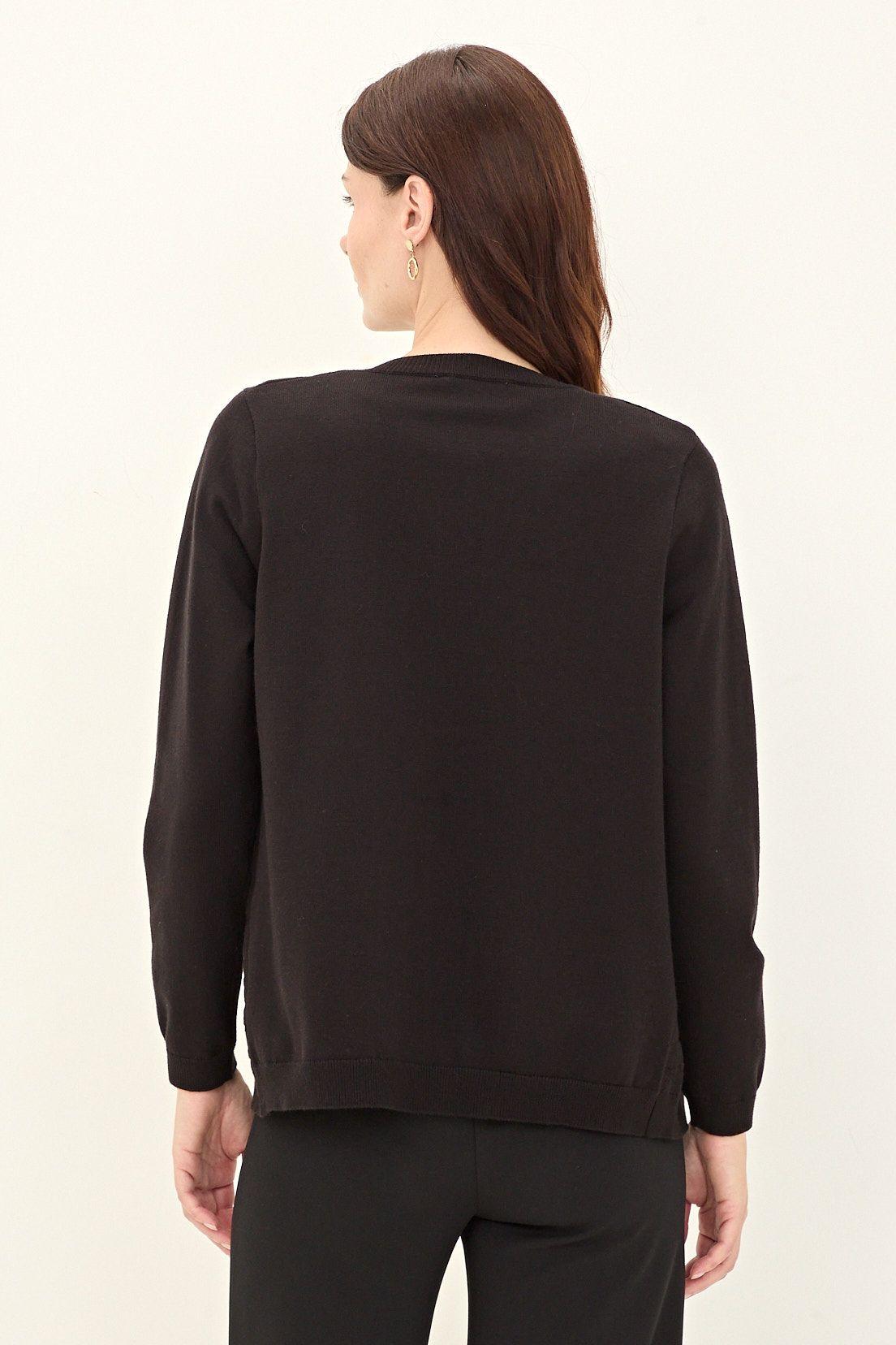 Chaleco Liso Negro 18002125001102-2