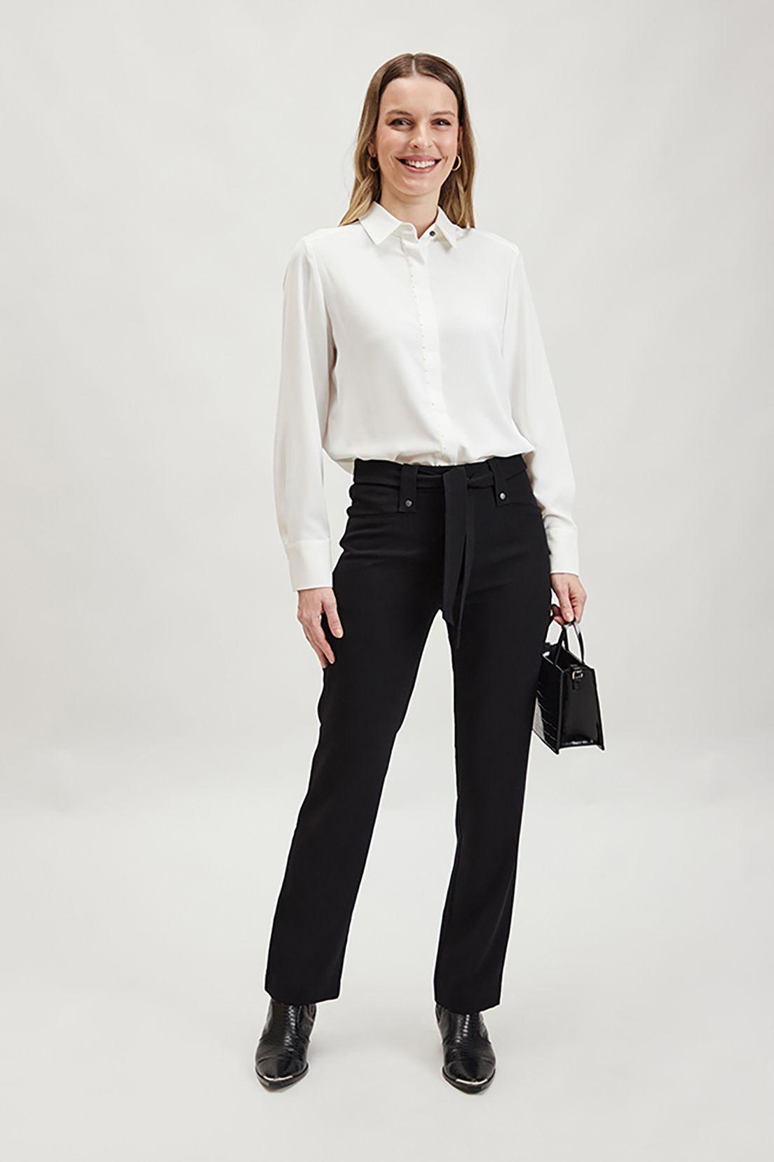 Pantalon Liso Negro Ash 11007224001102-0