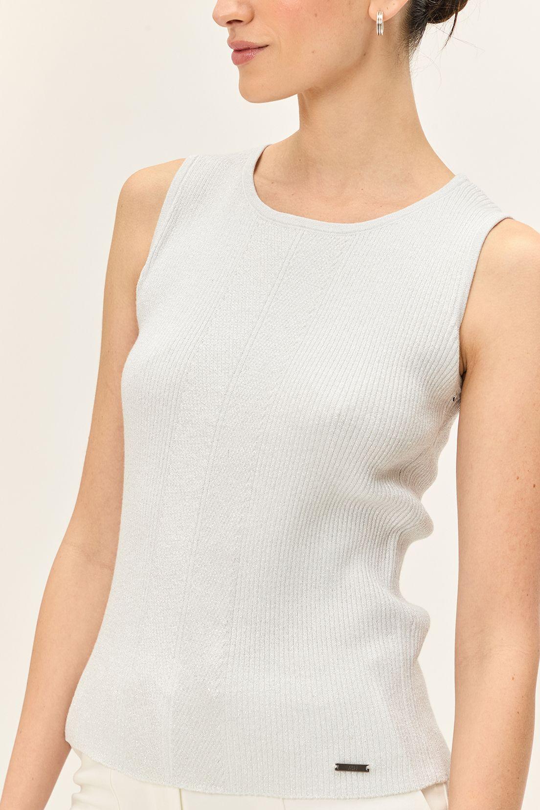 Polera Tejida Blanco Ash 18207224002105-2