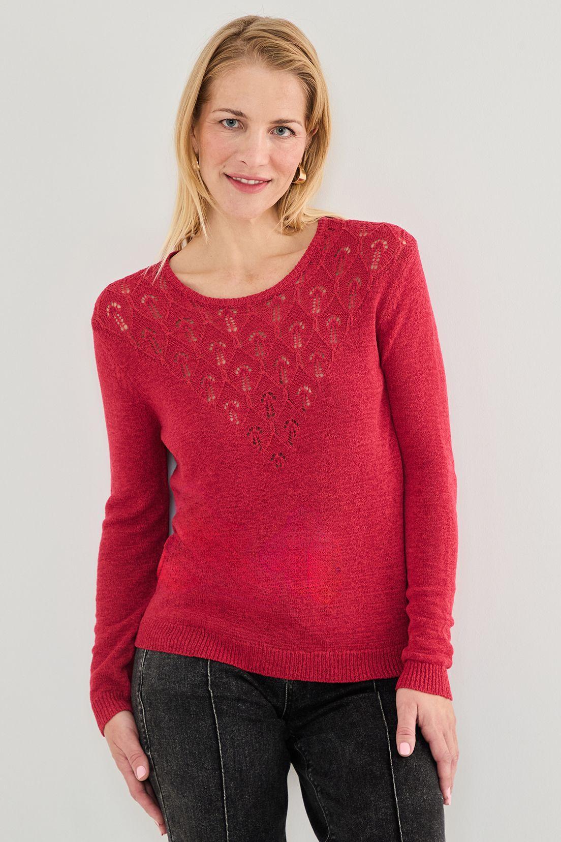 Swaeter Liso Rojo 18102125001103-0