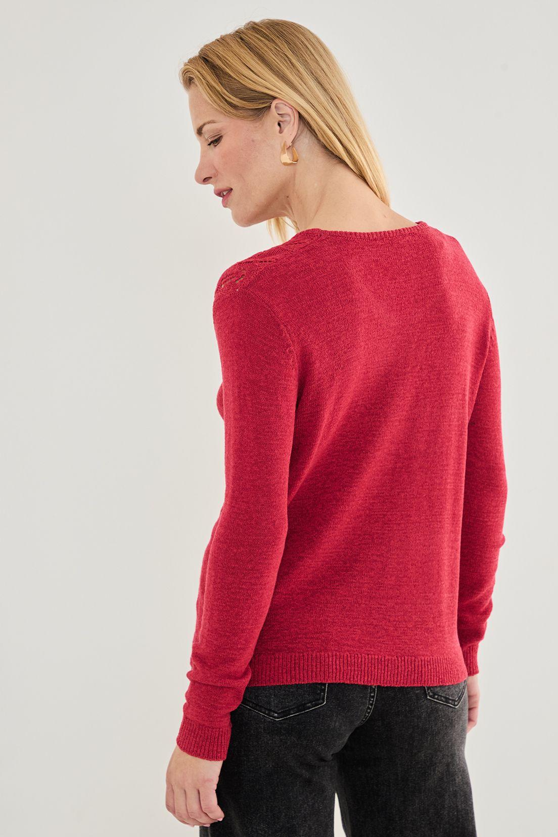 Swaeter Liso Rojo 18102125001103-2