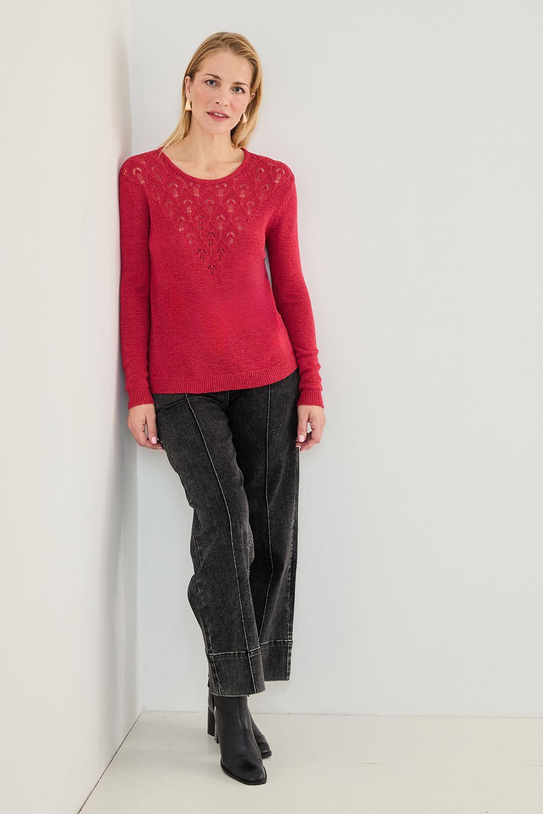 Swaeter Liso Rojo 18102125001103-3