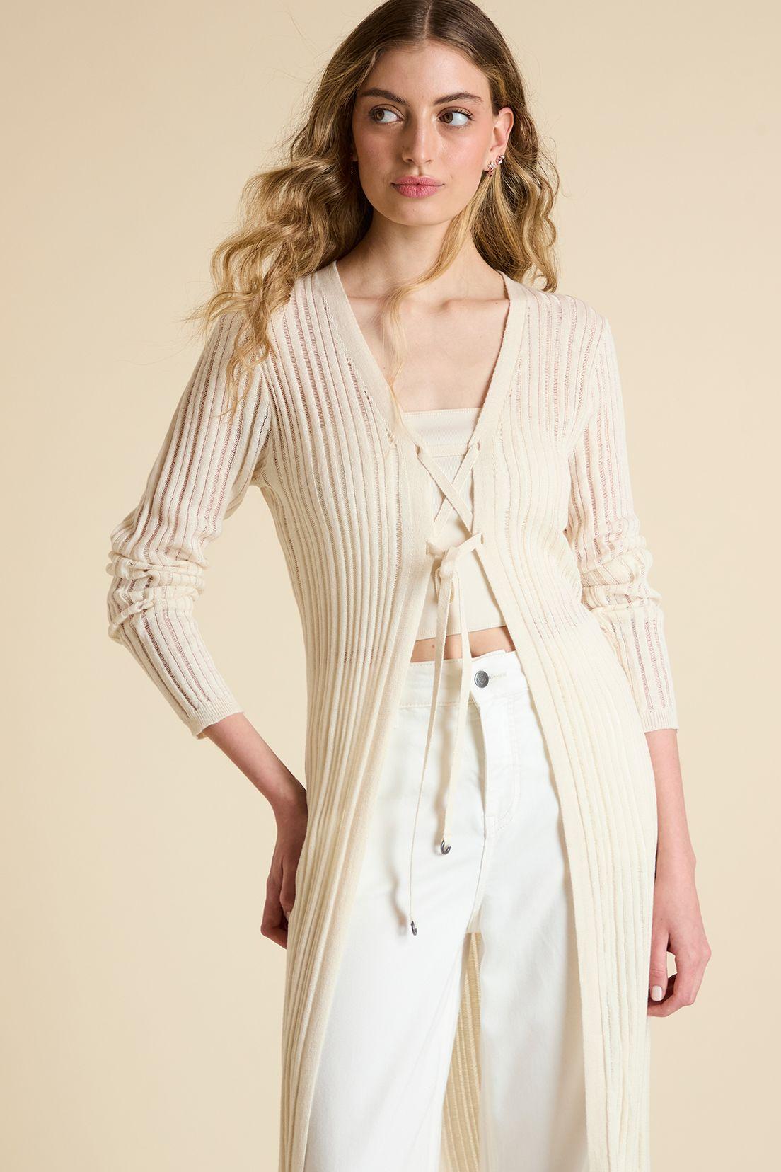 Chaleco Liso Beige iO 18020125051106-0