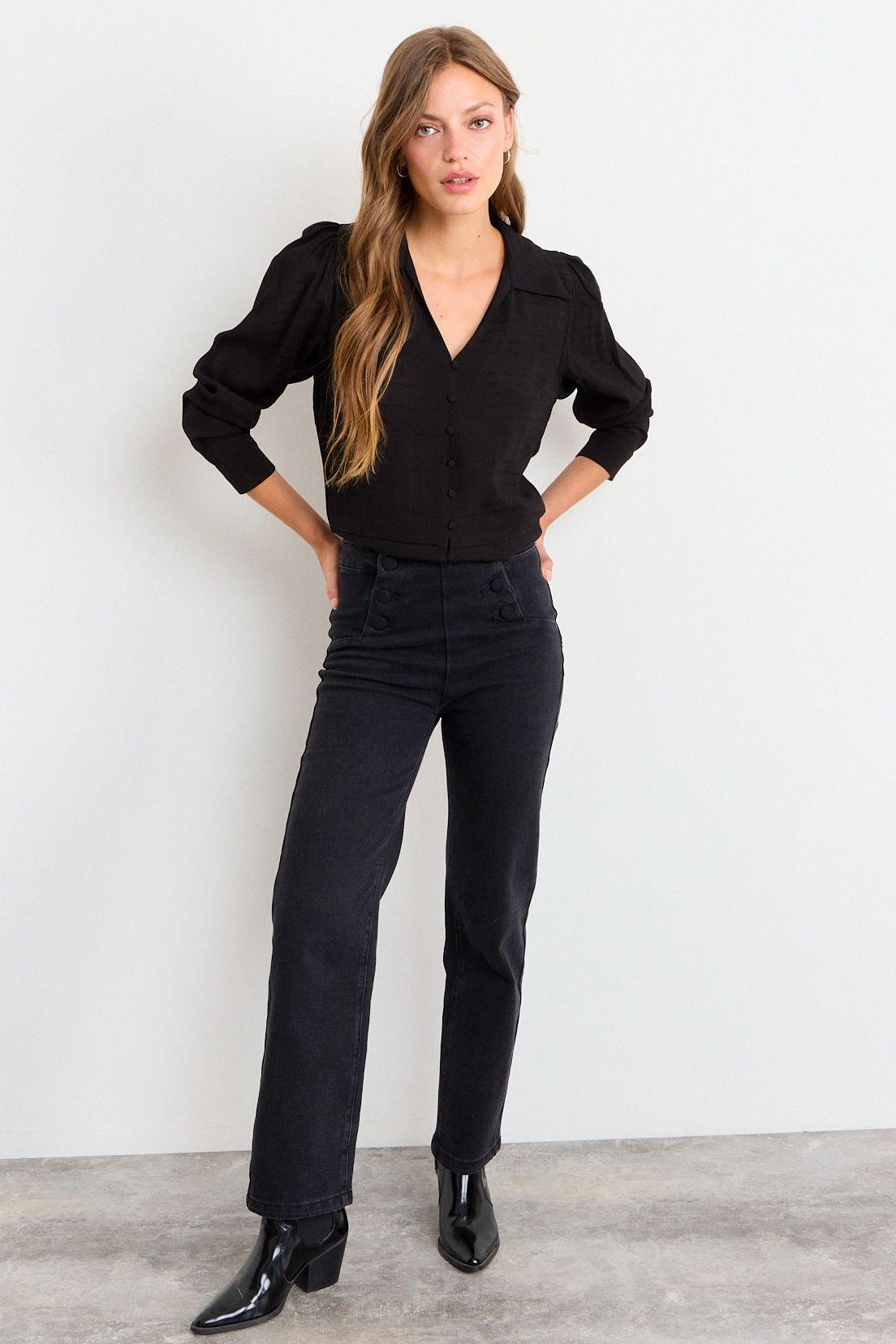 Blusa Lisa Negro iO 14020126008102-4