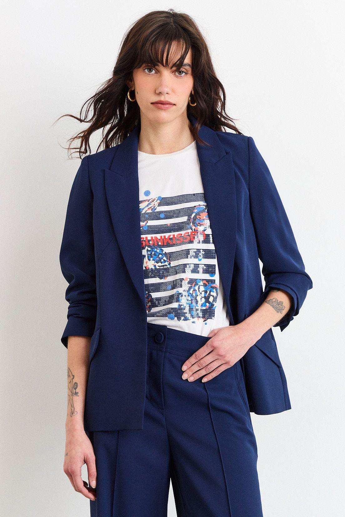 Blazer Azul iO 16020226058104-0