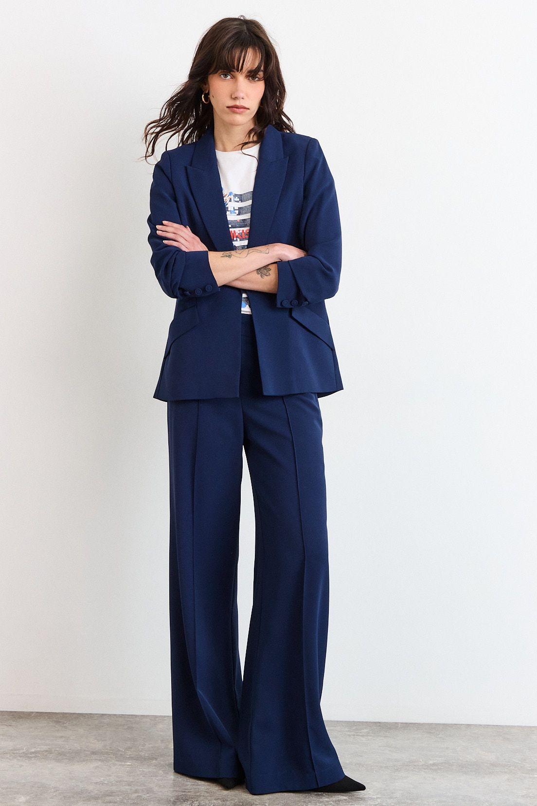 Blazer Azul iO 16020226058104-3