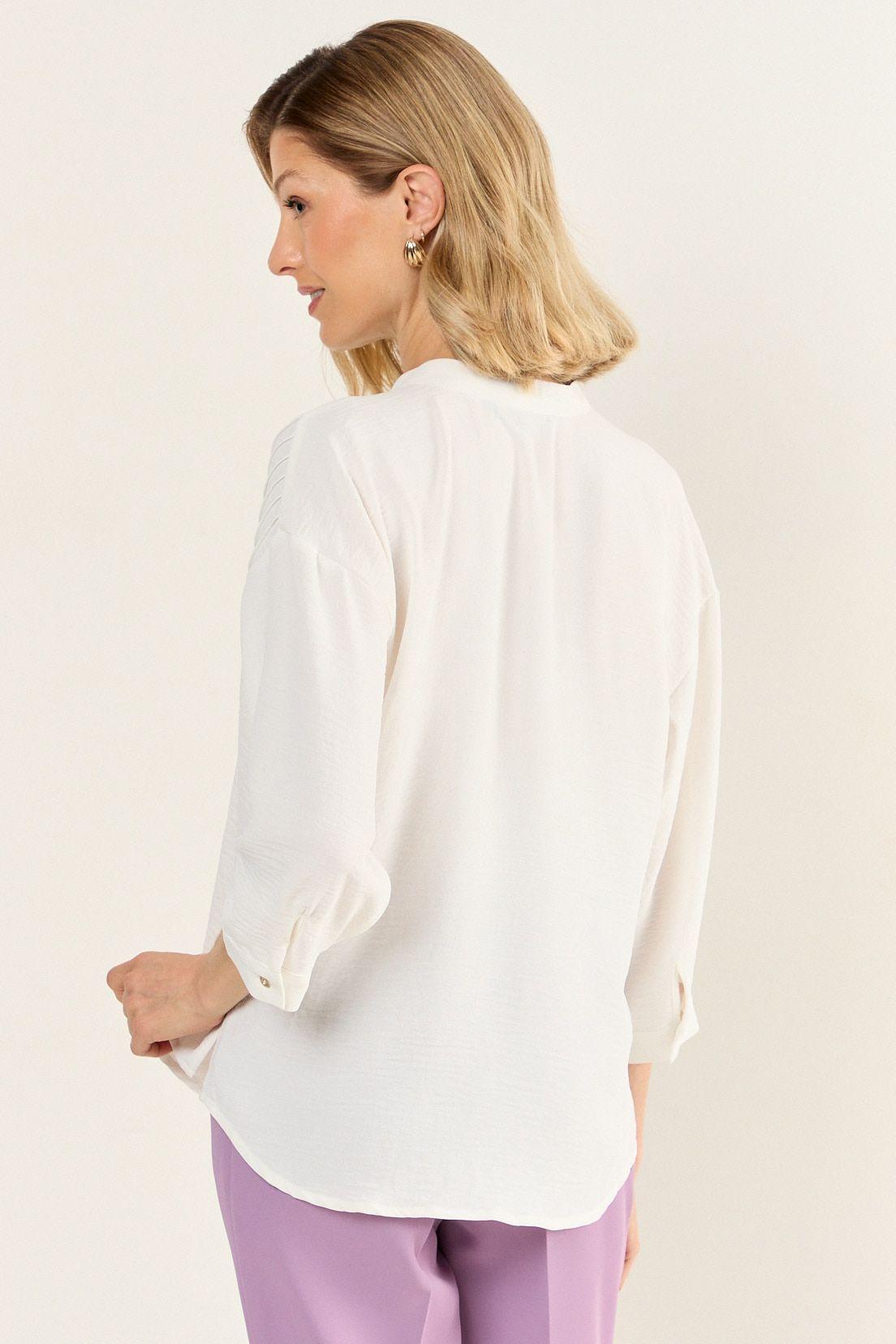 Blusa Cuello Mao Crudo Ma Griffe 14002126055105-2