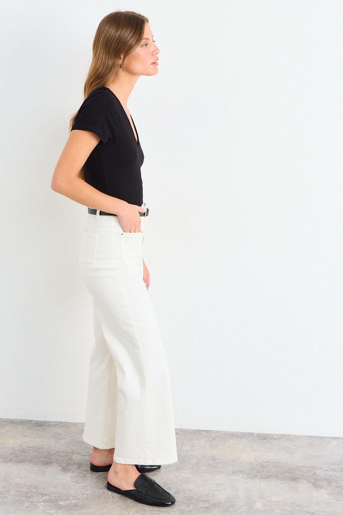 Polera Manga Corta Lisa Negro iO 14204225104102-4