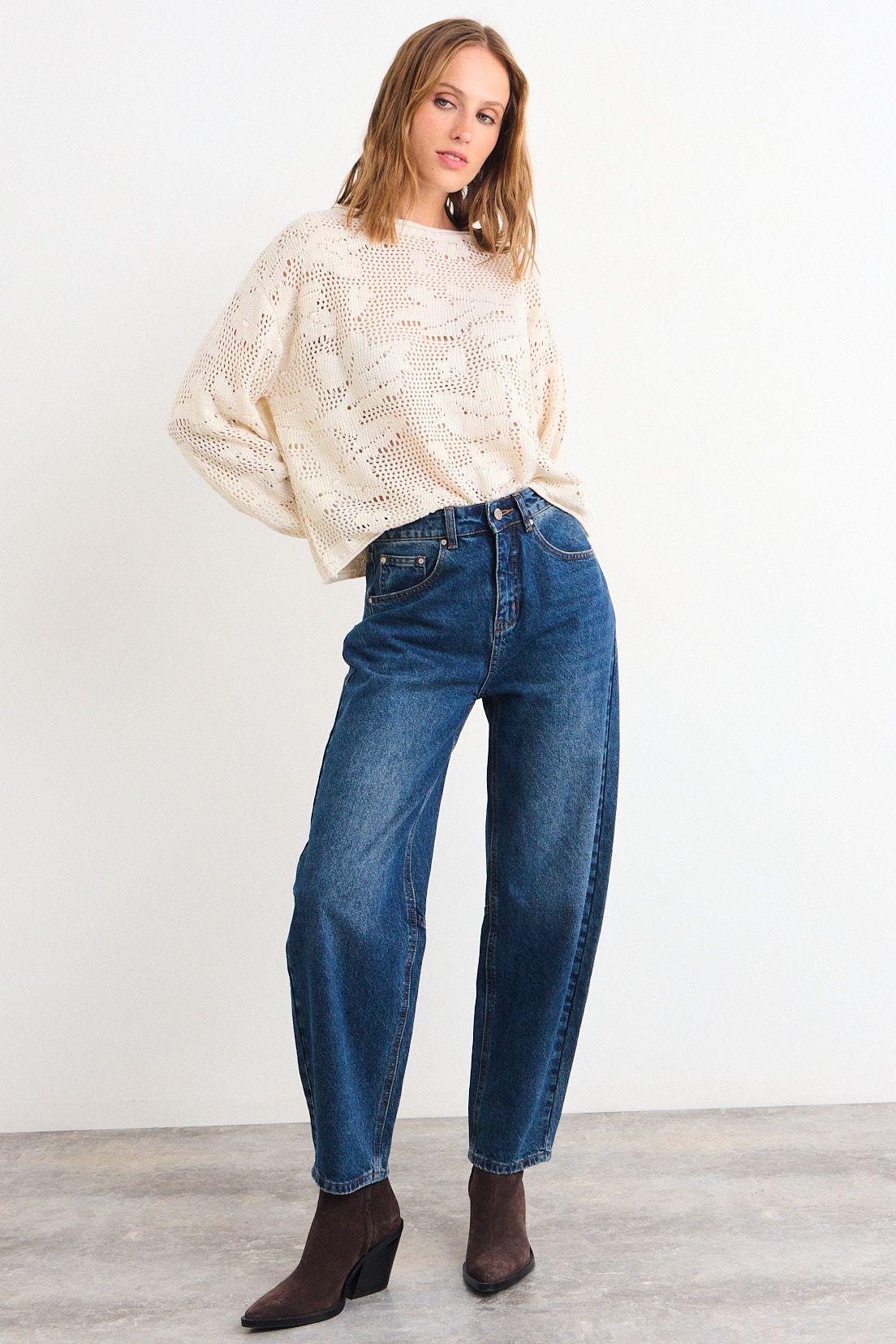 Sweater Liso Beige iO 18104225080106-3