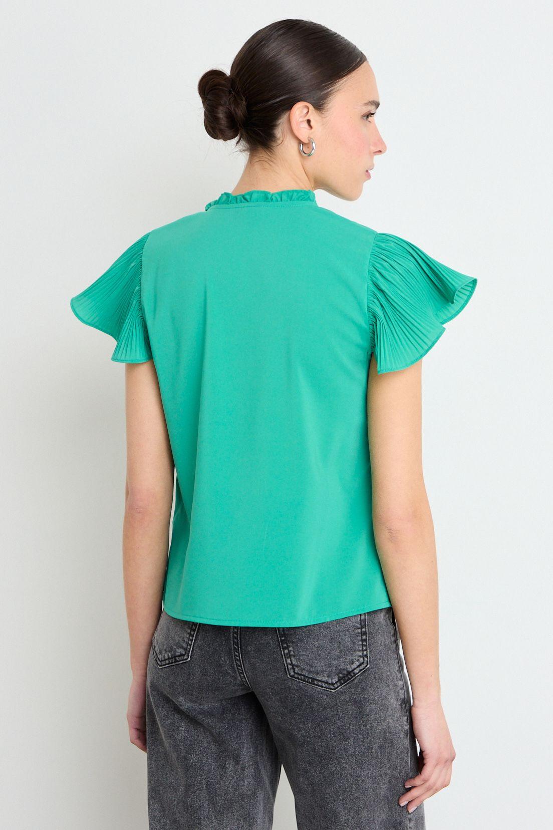 Blusa Manga Corta Verde iO 14020225010107-2