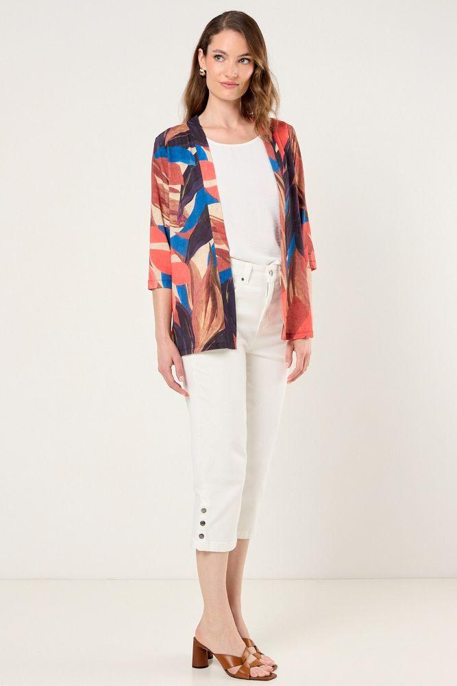 Tapado Estampado Coral Ma Griffe 15502225005133-3