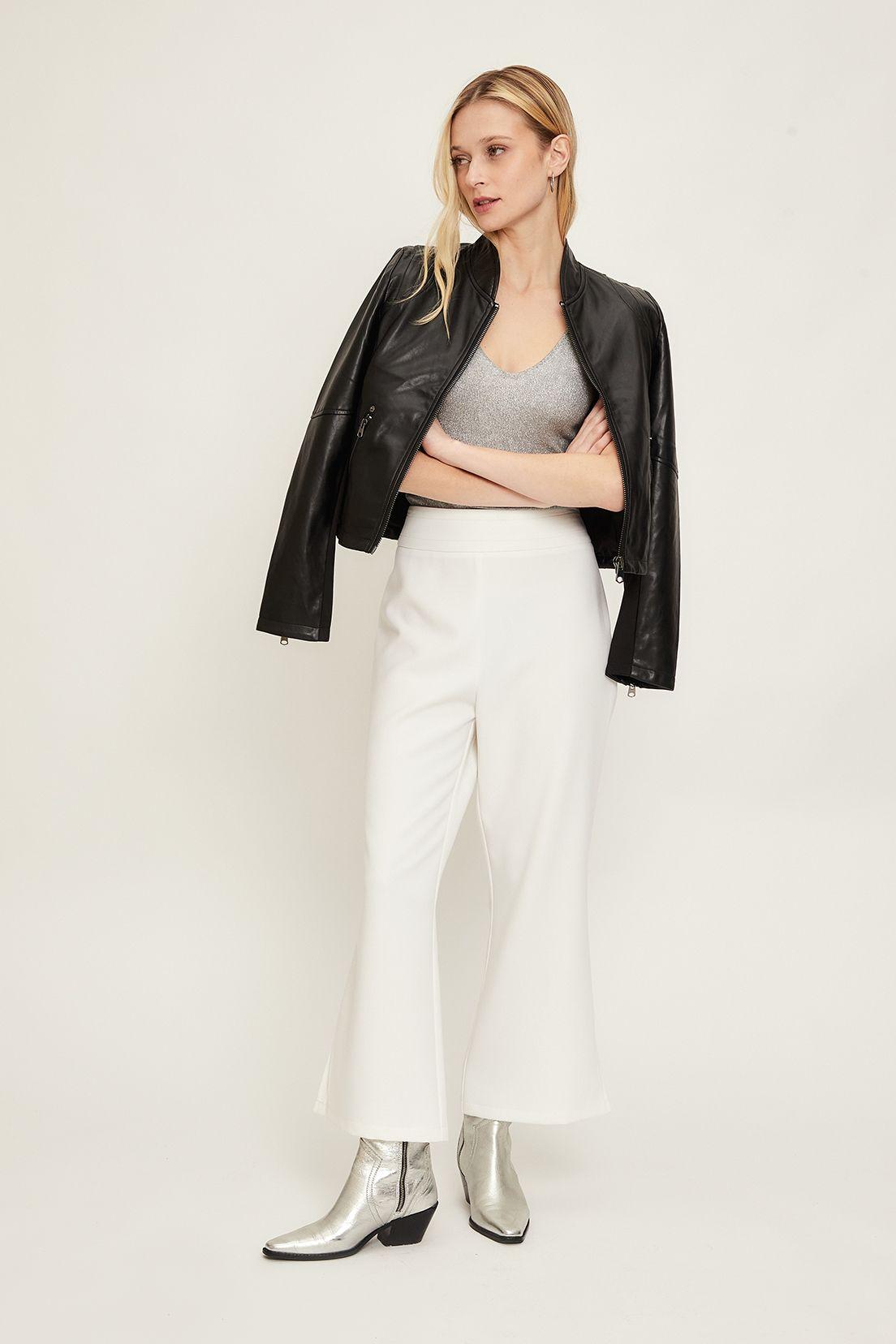 Pantalon Liso Blanco iO 11020224010105-0