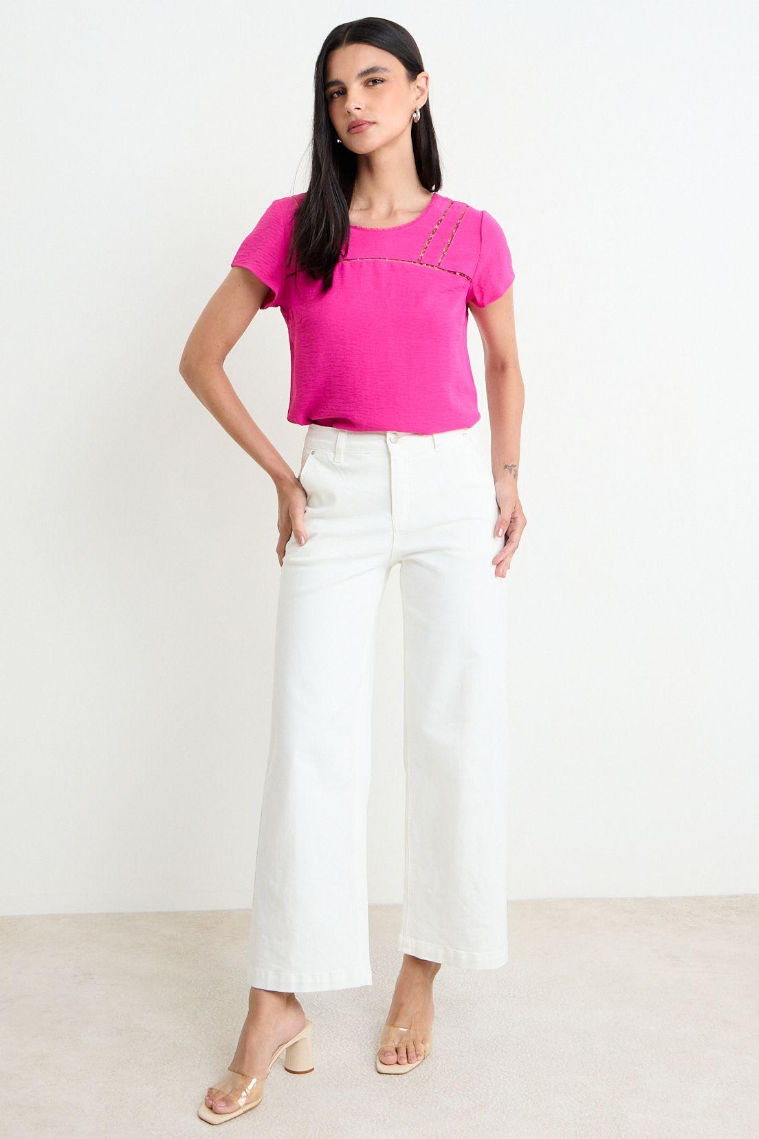 Blusa Lisa Fucsia Ash 14004225073116-3