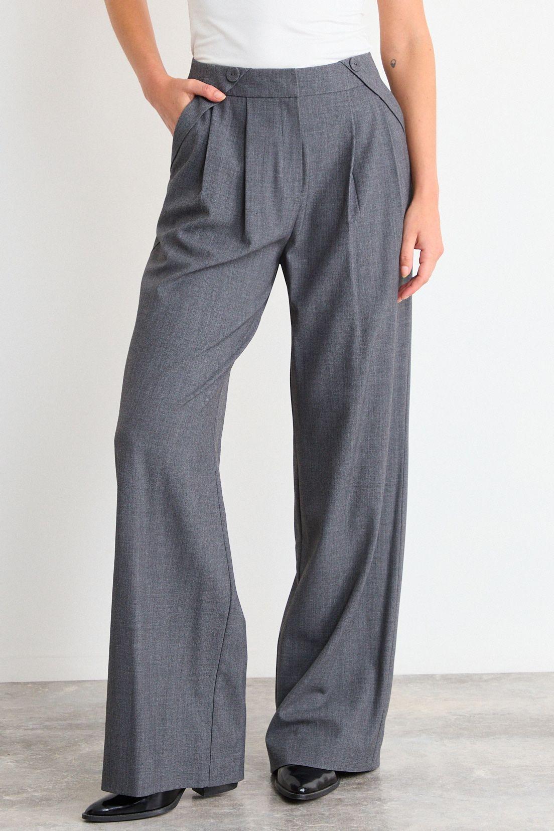 Pantalon Liso Gris iO 11020126007113-1