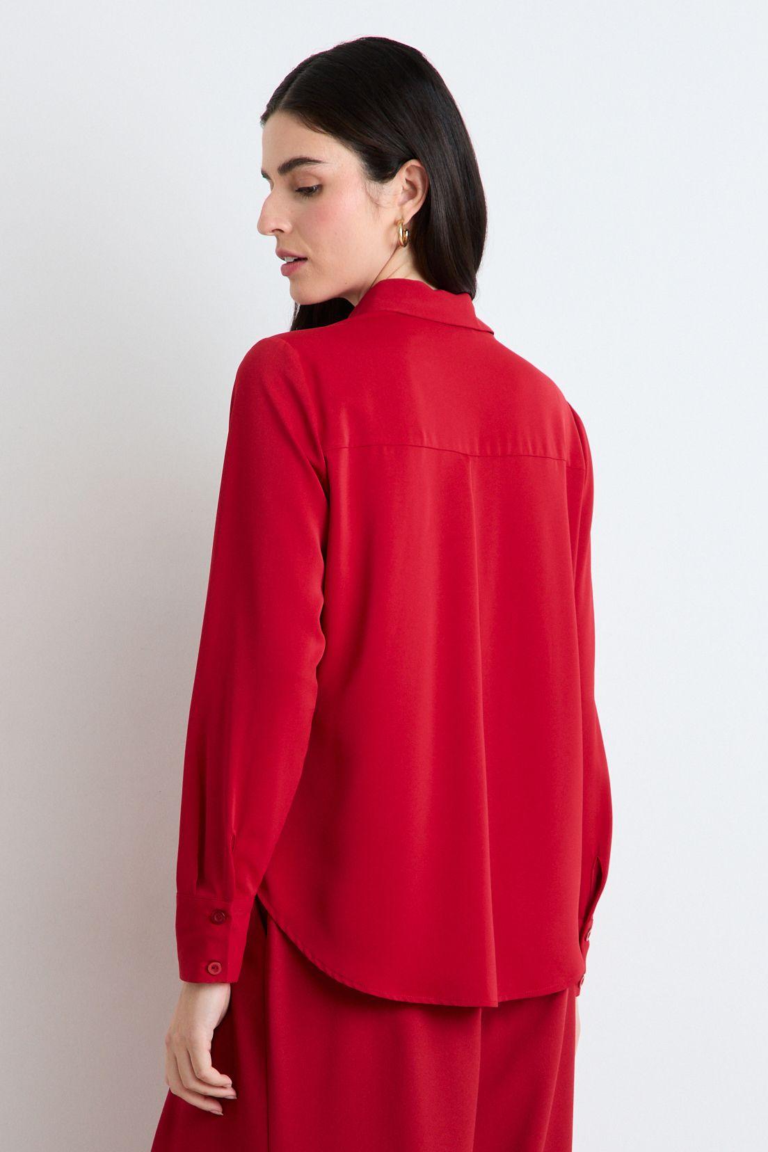 Blusas Manga Larga Rojo Ash 14007225090103-3