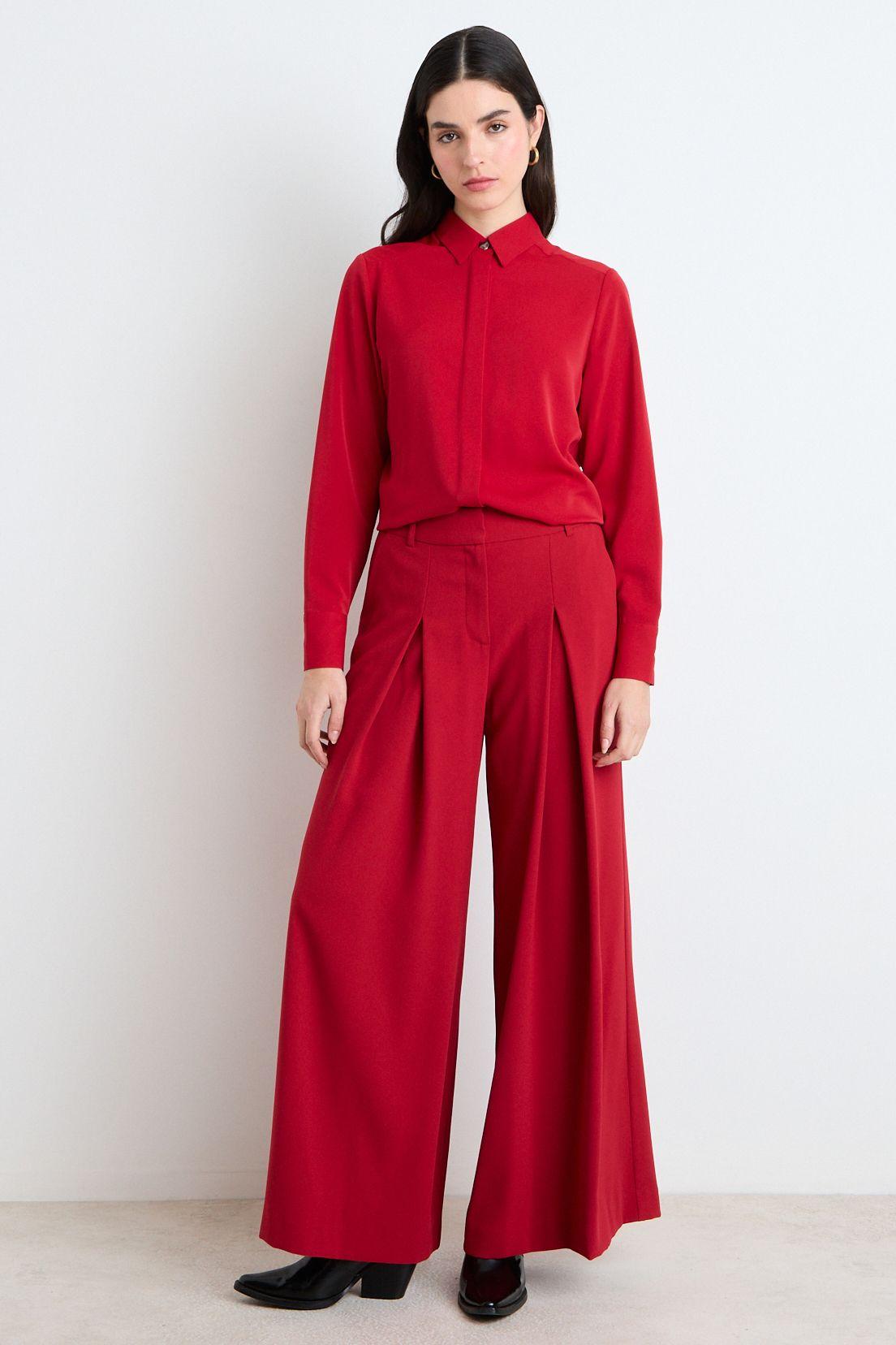 Blusas Manga Larga Rojo Ash 14007225090103-4