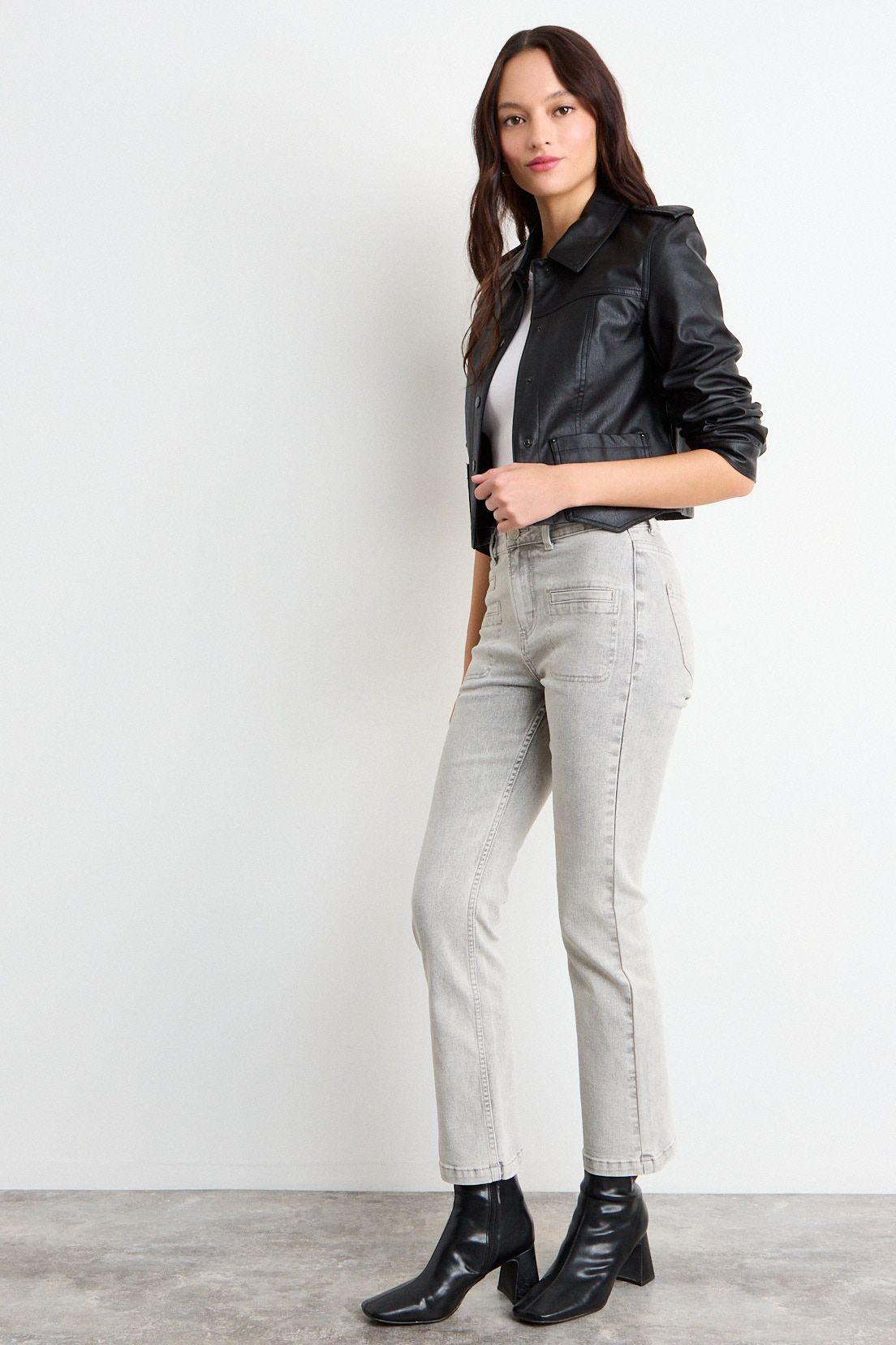 Jeans Liso Gris iO 11320126002113-4