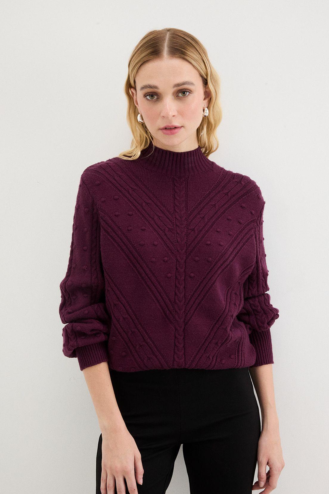 Sweater Burdeos Ash 18107125070112-0