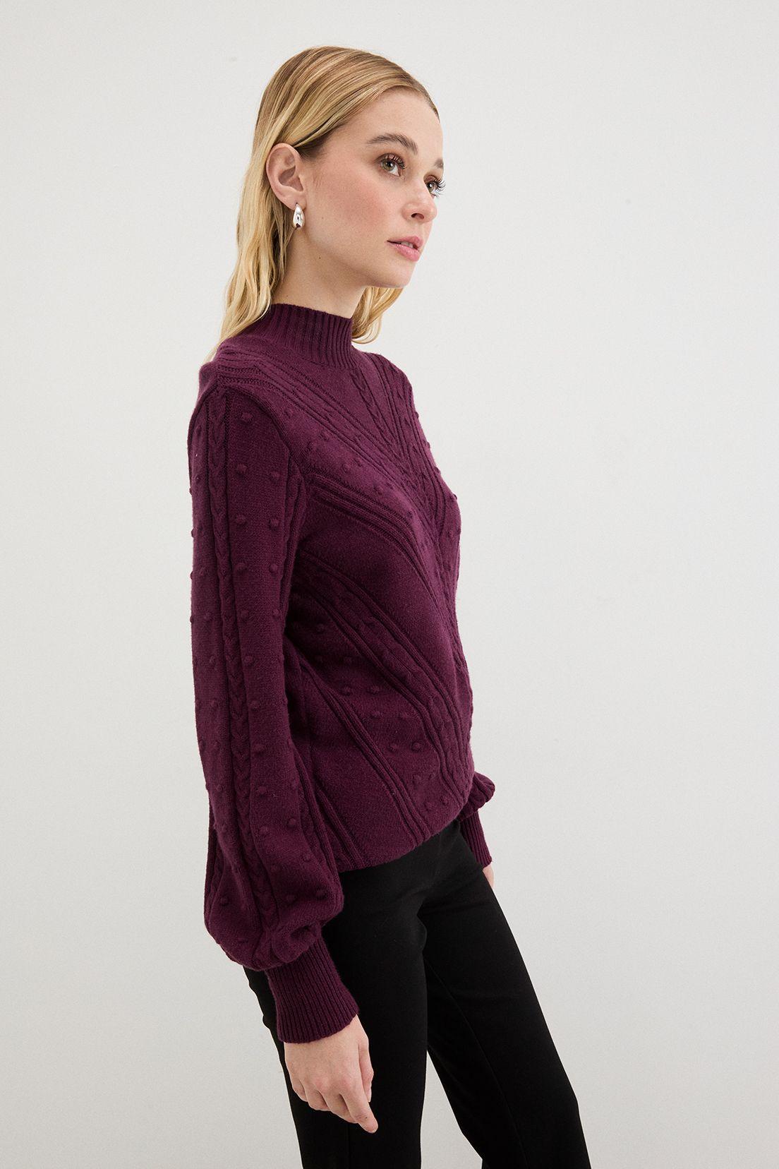 Sweater Burdeos Ash 18107125070112-4