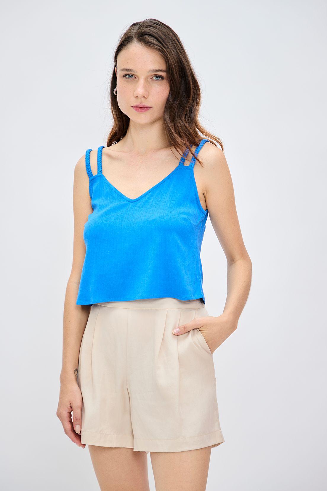 Blusa Lisa Azul iO 14004224011134-0