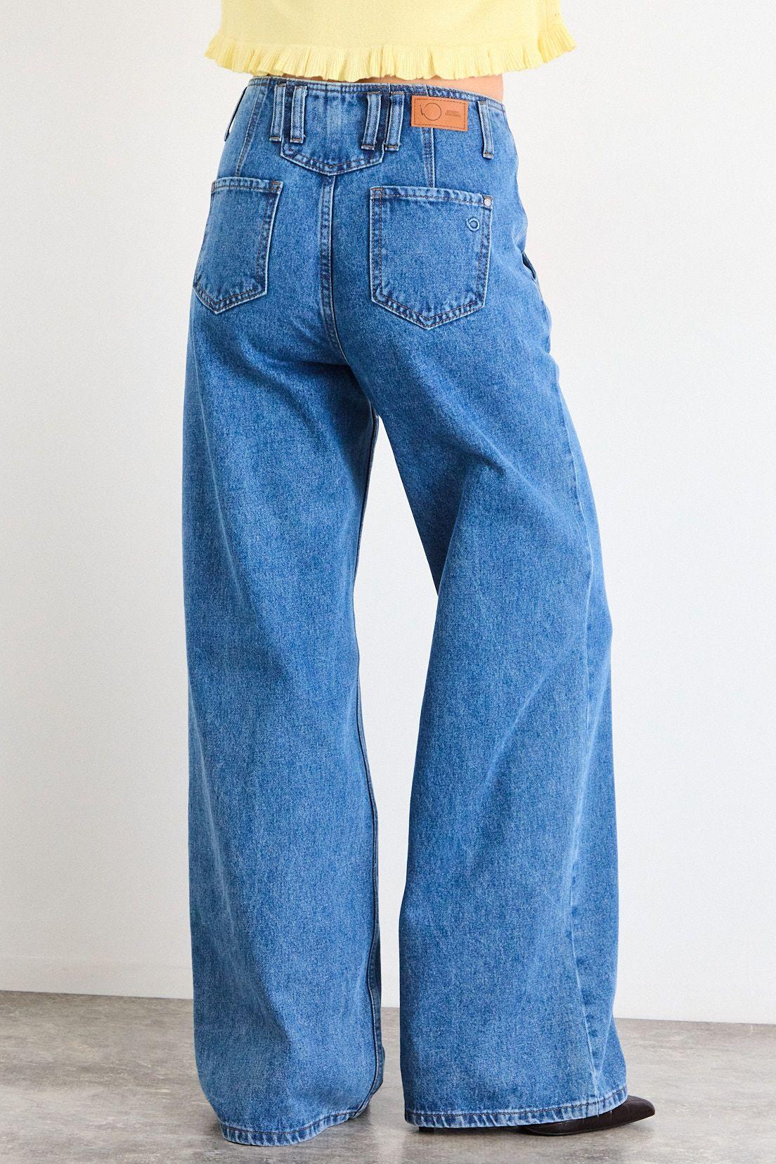 Jeans Liso Azul iO 11320226007104-3