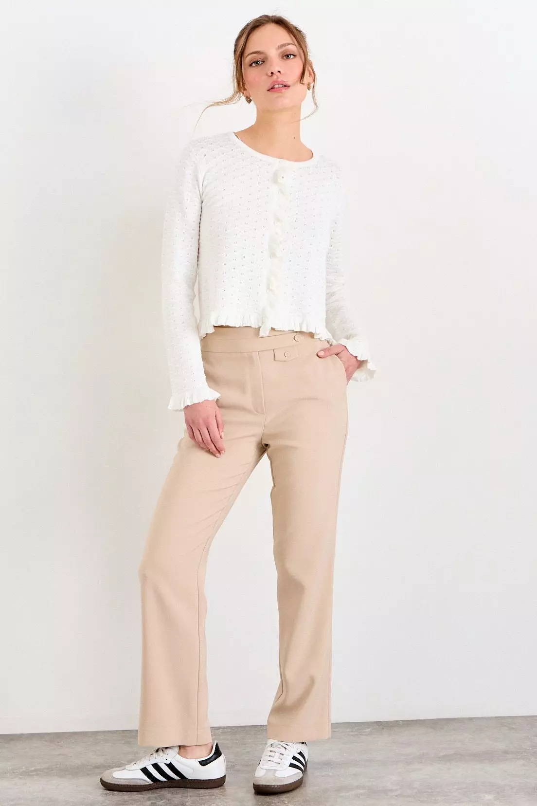 Pantalon Liso Beige iO 11020226100106-0